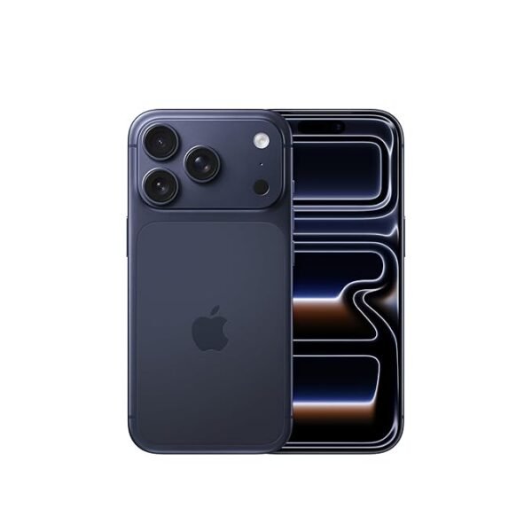 iPhone 17 Pro 1 TB: 15.93 cm (6.3″) Display with Promotion up to 120Hz, A19 Pro Chip, Breakthrough Battery Life, Pro Fusion Camera System with Center Stage Front Camera; Deep Blue
